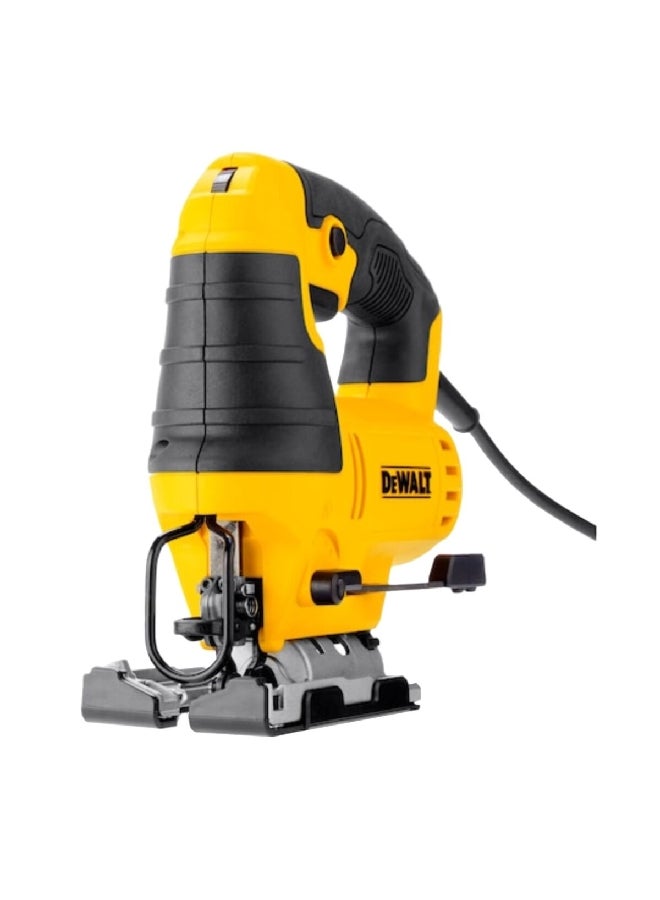 DEWALT 650W Corded Electric Plastic D-Handle Jig Saw Yellow and Black 23.2 x 8.7 x 27.5 cm DWE349-B5 - Image 4